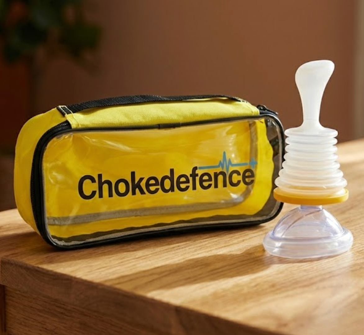 Skubios pagalbos prietaisas užspringus